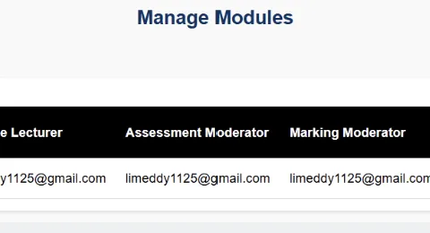 Exam Document Management System screenshot 4