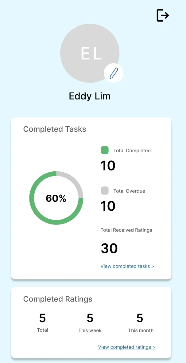 Housify — Shared Household Management Mobile App screenshot 4, full view